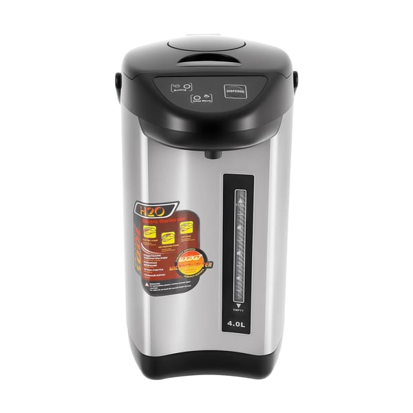 Sähkökannu, 4L kapasiteetti, nopea lämmitys, 4-5L, musta