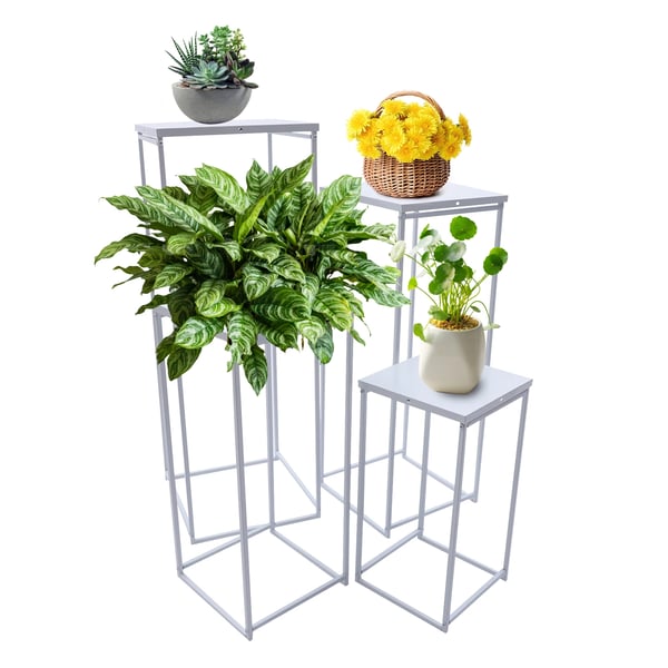 Bröllopsblomsterställ, Robust Design, Mångsidig Dekoration,VIT