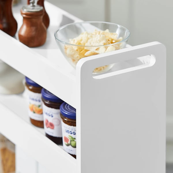 Niche Rack, Pladsbesparende Design, Nem Mobilitet,HVID