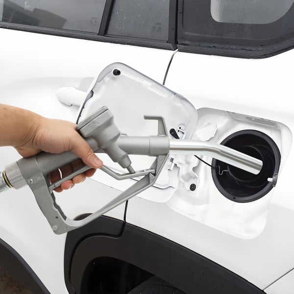 Diesel Elektrisk Pumpe, Høj Effekt Selvprimende, Automatisk Dyse,Sølv