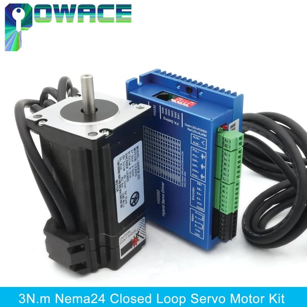 Stepper Motor Kit, Lukket Sløjfe Kontrol, Høj Moment Udgivelse, CNC Kompatibilitet