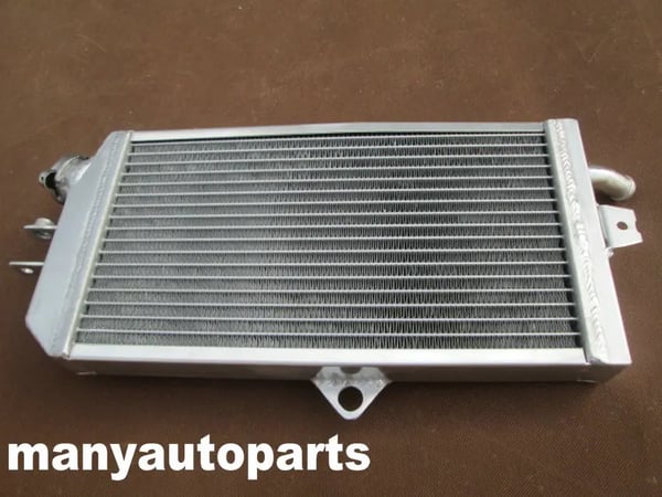 Aluminiumradiator, Øget kølekapacitet, Kraftig design, TIG-svejset konstruktion