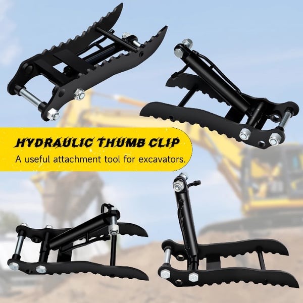 Hydraulinen sormivarsi, 15 mm liitännän halkaisija, M14 kierre
