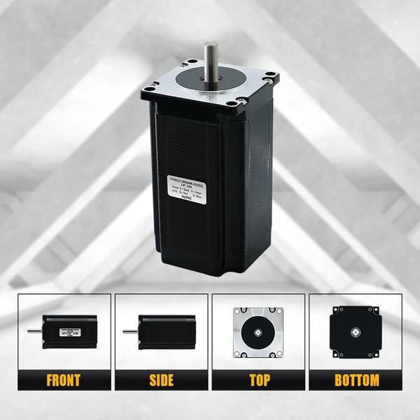 Steppermotor, 3Nm Moment, DM556 Hybrid Step Driver, 8mm