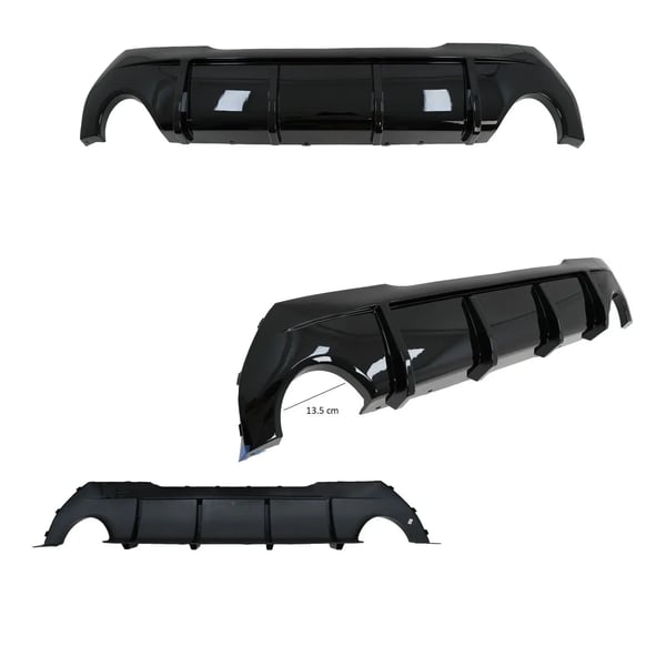 Aero Body Kit, Framsplitter, Bakdiffuser,som visas