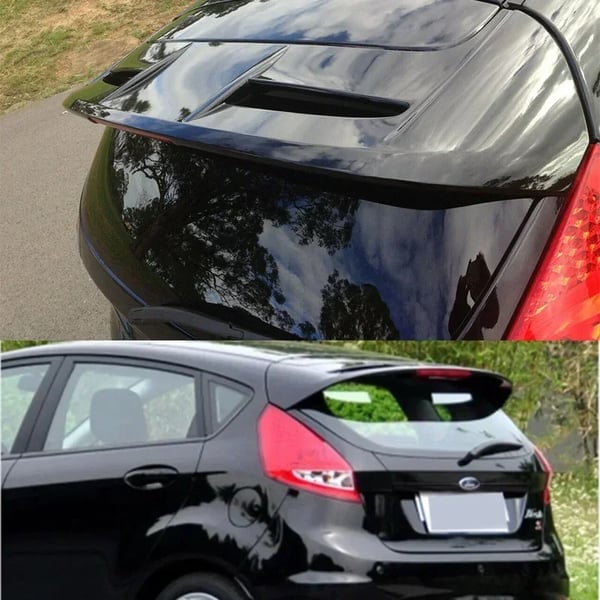 Bagspoiler, Carbon Fiber Look, Inkluderer Bremselys,kulfiber udseende