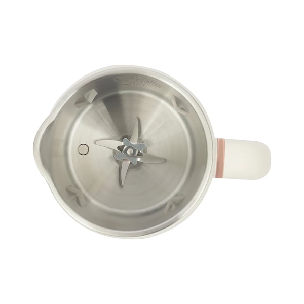 Soyamælk Blender, 304 Rustfrit Stål, 10 Blade,Elfenben