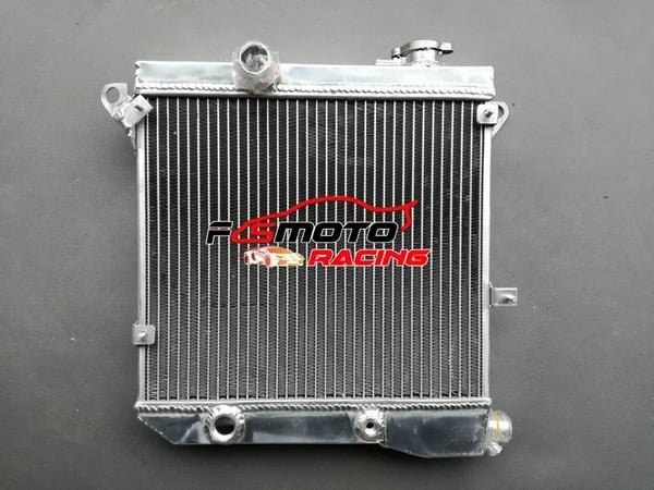 Intercooler, Aluminium, Specialtilpasset til Autobianchi A112, Designet til Autobianchi A112 3-7 serie, Forbedret varmeafledning