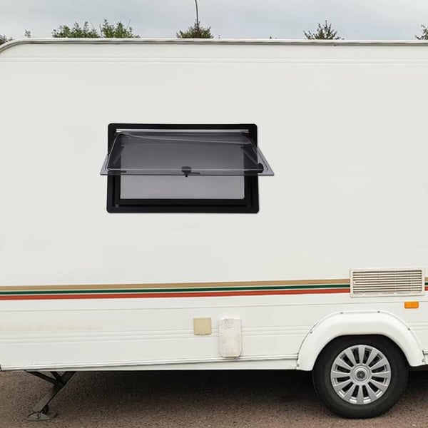 Campingvognsvindue, Ventilation, Nødudgang,sort