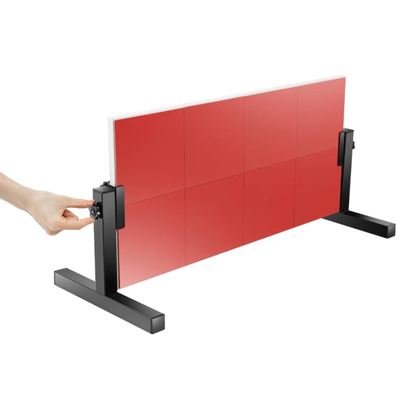 Bordtennis Rebound Board, Justerbart Design, Holdbare Materialer,Rød