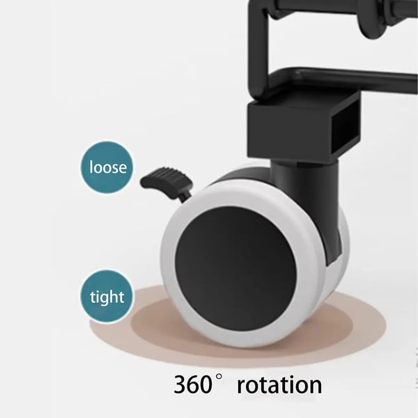 Opbevaringskurv, 5-lags design, holdbart kulstofstål,sort