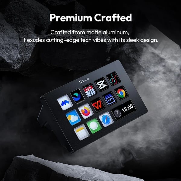 Stream Deck, 13 LCD-tangenter, USB 2.0,D200 StreamDesk