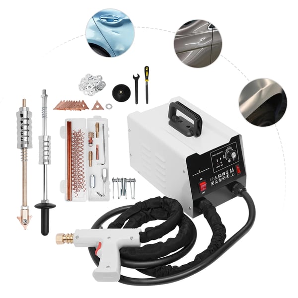 Bilreparationsmaskine, 3KW Effekt, Ikke-destruktiv Reparation,Sort og Hvid