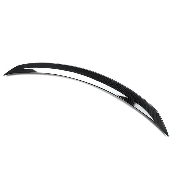 Bagagerums Spoiler, Kompatibel med Mercedes E53 Coupe, AMG Inspireret Design,kulstoflook
