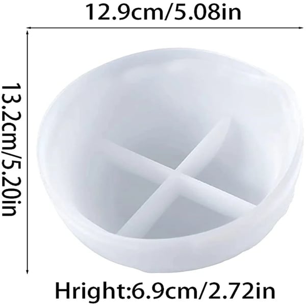 Epoxihartsform, Silikonmaterial, Rund form