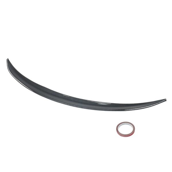 Bakspoiler, ABS-plast, kolfiberlook, bakplacering,Kolfiberlook