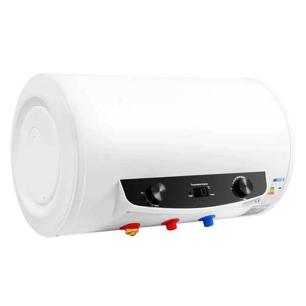 Elektrisk varmtvandskedel, 50L kapacitet, 2000W effekt, vægmonteret,HVID