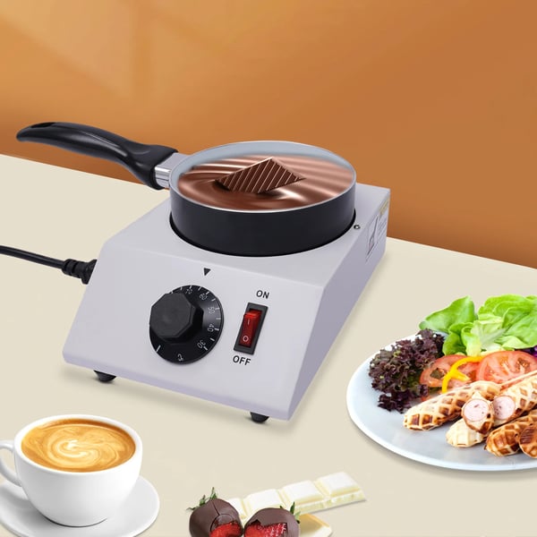 Elektrisk Chokolade Smeltetank, Non-Stick Keramik, Hurtig Opvarmning, Kompakt Design