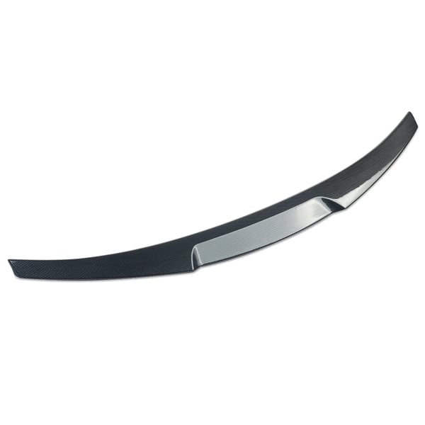 Bagspoiler, ABS-plast, aerodynamisk design,Glansfuld Sort