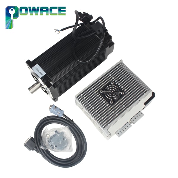 Lukket kredsløb Servo Motor, 221 mm Længde, 20 N·m Moment, AC150-240V Indgang, 6A Udgange Strøm, CE Certificeret