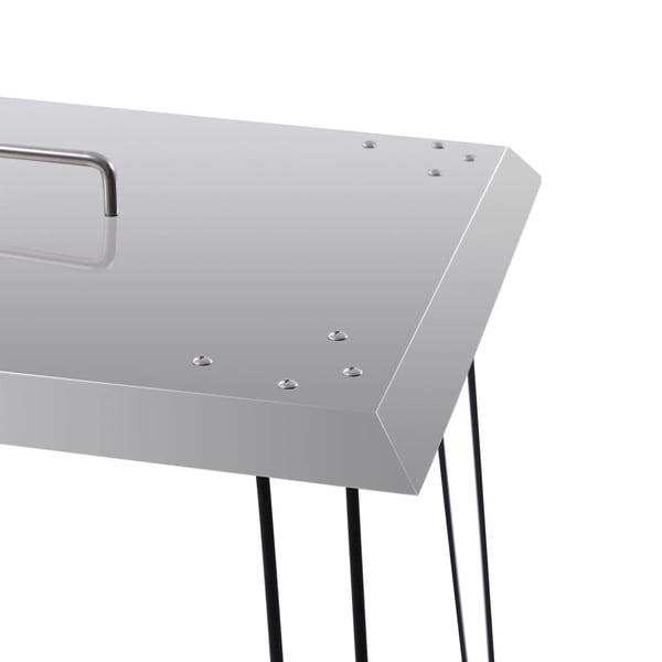 Värmeskydd, Rostfritt Stål Konstruktion, Bärbar Design,armégrön
