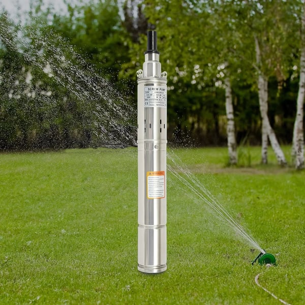 Dybbrøndspumpe, 240V, 1600 L/t Flow Rate,EU, 220V