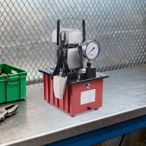 Hydraulisk Pump, Elektriskt Driven, Högtrycksprestanda,Röd