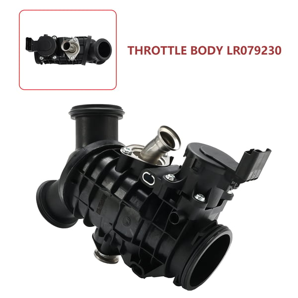 Throttle Body, 5 Pin Kontakt, Aluminium Plastmaterial, För 3.0L V6 Dieselmotor, Direkt Ersättningspassform, Kompatibel med LR079230