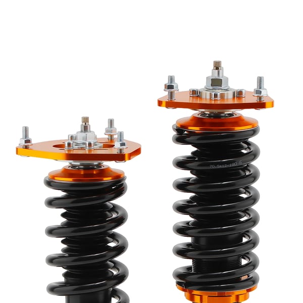 Coilover affjedringskit, kompatibel med Subaru Impreza WRX GC8 justerbar dæmper 1993-2001, dæmpningsjustering 24 niveauer