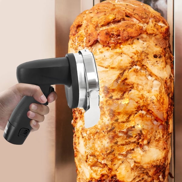Elektrisk Skærer, 80W Effekt, Skæredybde 1-8mm, DC 12V Batteri, 60kg/h Skærekapacitet, Ren Kobbermotor