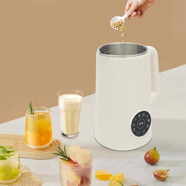 Soyamælk Blender, 304 Rustfrit Stål, 10 Blade,Elfenben