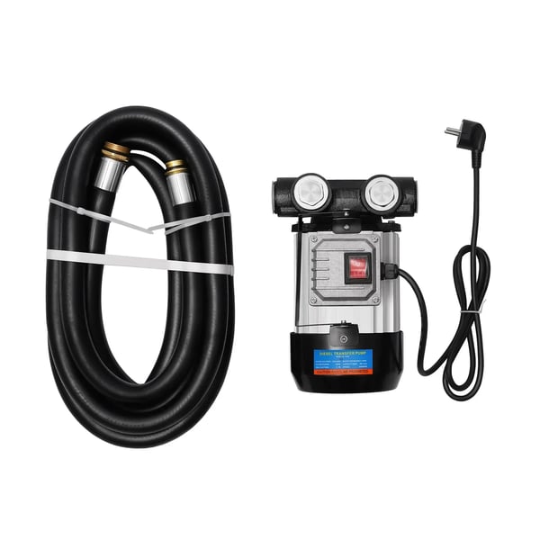 Dieselpump, självprimande funktion, hög flödeskapacitet,EU, Röd, 230V