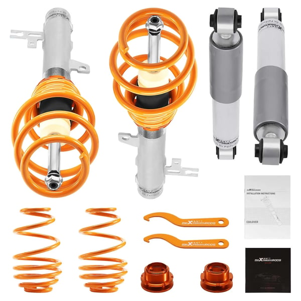 Coilover Stødabsorber, 6061 Aluminium, Længde 63 cm, Bredde 28 cm, Højde 28 cm, 20 kg