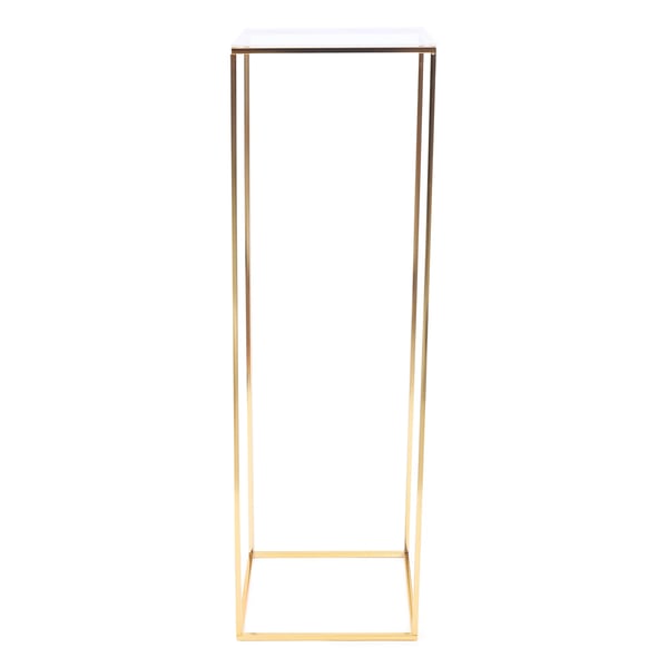 Blomsterstand, Moderne Design, Indendørs og Udendørs Brug,31x31x100cm, Guld