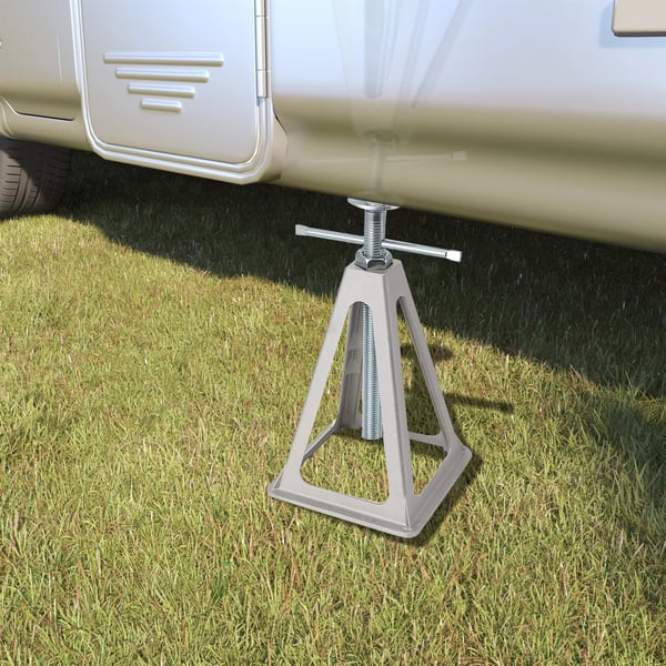 Aluminiumlegering RV stabilisatorstænger, tung belastningsevne, justerbar højde, kompakt transport