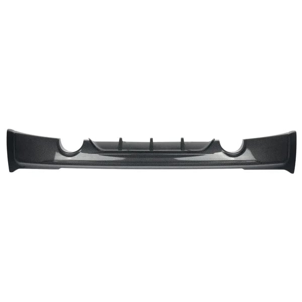 Bageste kofanger diffuser, kulfiberlook, sporty design,som vist