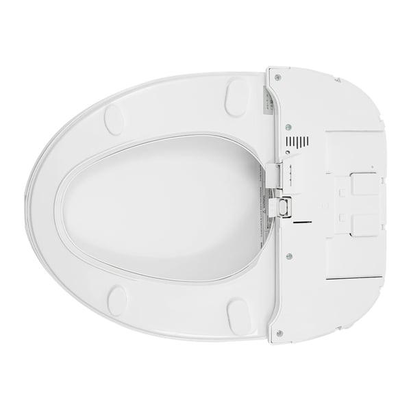 Bidet-wc-istuin, kaukosäädin, lämpötilan säätö,220V, EU Plug, VALKOINEN