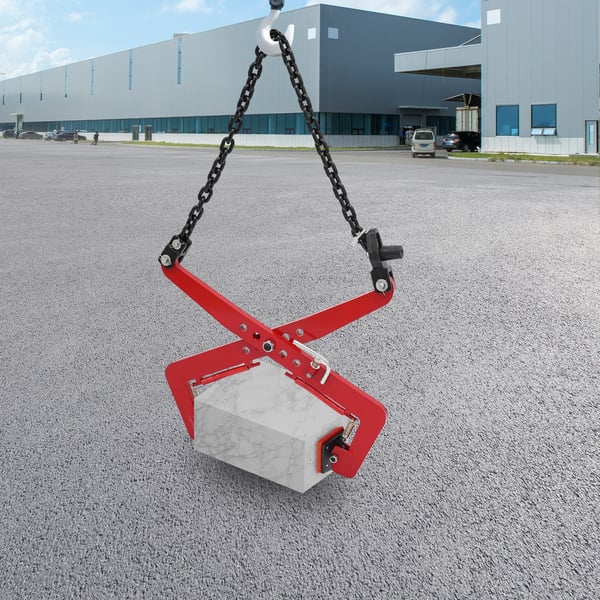 Palletrækklampe, Maksimal trækkapacitet 350kg, Chuck åbning 30-51cm