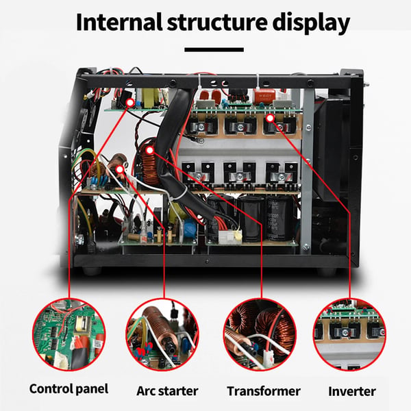 Plasma Cutter, IGBT Inverter, Dual Voltage, Guld