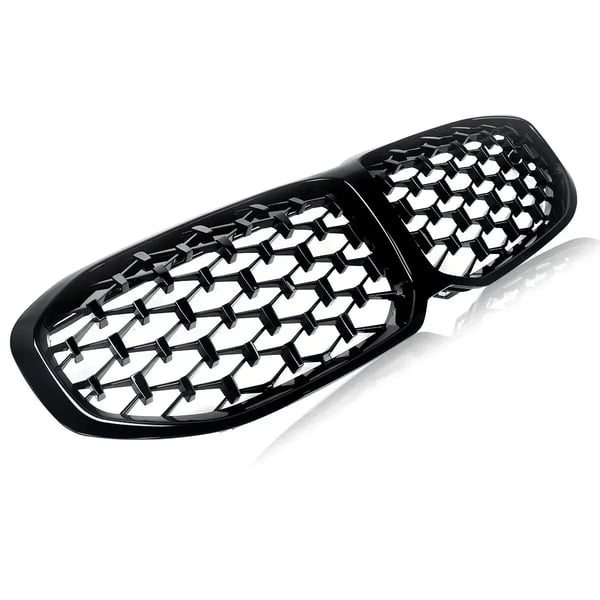 Front Bumper Gitter, Diamant Stil Design, Nem Installation,som vist