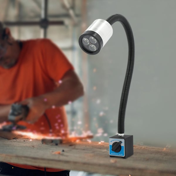 LED Arbejdslampe, 6W Effekt, 220V Spænding, 50 cm Længde, Blød LED Belysning, Fleksibelt Design
