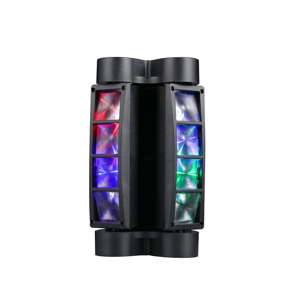DJ Lygter, 80W LED, DMX-512 Kontrol,sort, EU stik