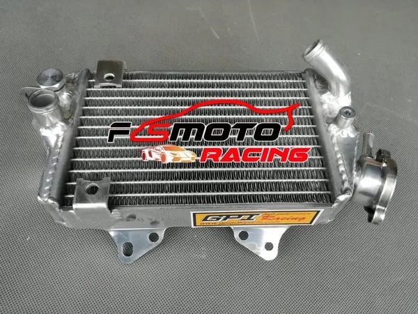 Radiator, Aluminiumlegering, Kompatibel med Kawasaki KLX650, Dimensioner til 1993-1996 modeller, Effektiv varmeafledning, Letvægtsdesign