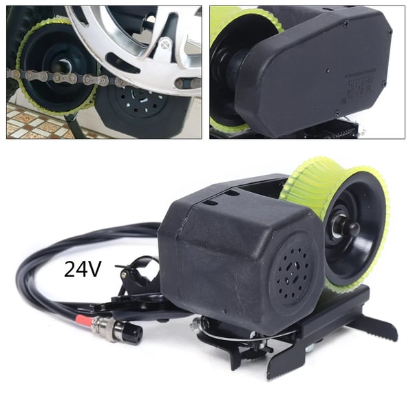 24V Cykel Booster, 250W Effekt, Effektiv Motor, Letvægtsdesign