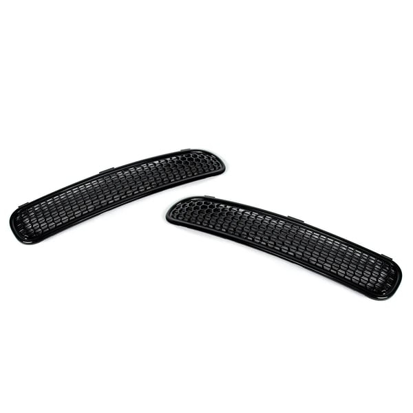 Luftventil Scoop Covers, Kompatible med MINI Cooper R50 R52 R53, Holdbart Plastik,sort