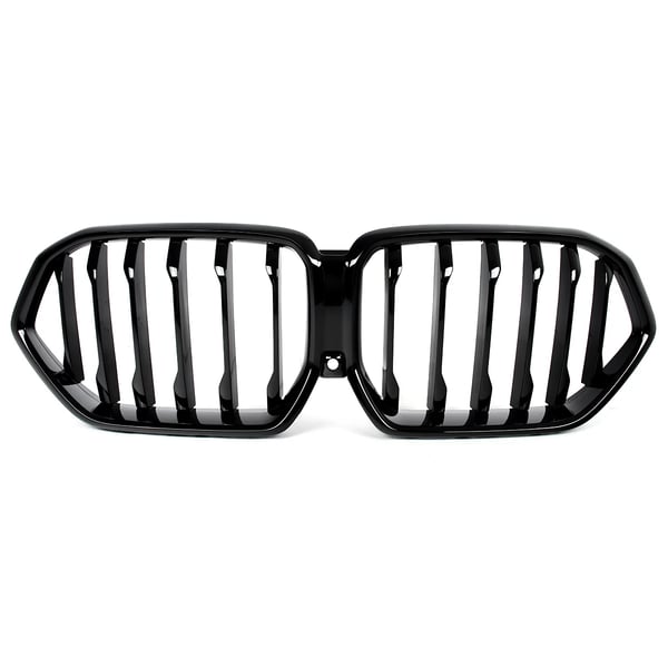 Front Bumper Gitter, Høj Kvalitet ABS Plast, Passer Til BMW X6 G06 2024-Og Fremad,Glans Sort