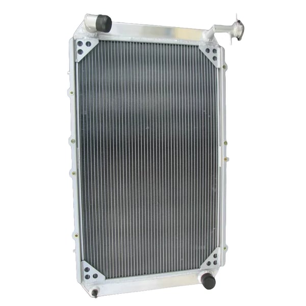 Radiator, aluminiumkonstruktion, 40% stigning i kølekapacitet, direkte erstatning, TIG-svejset design