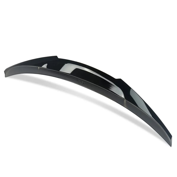 Bagagerums Spoiler, ABS Plastisk Konstruktion, Nem Installation,glansende sort