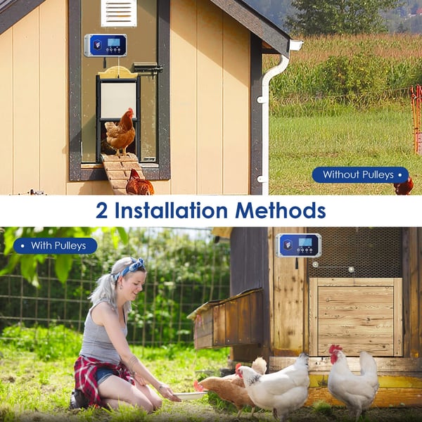 Lintuoven avauslaite, 4 ohjaustilaa, kauko-ohjaus,EU PLUG 220V