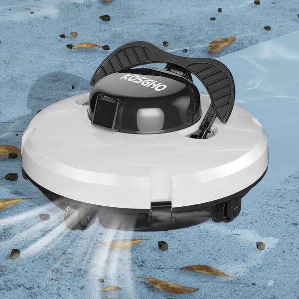 Trådløs robot poolrenser, dobbeltmotorer, selvparkering,Som billede